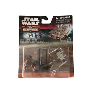 Star Wars Micro Machines Desert Invasion X-Wing Shuttle Luggabeast B3502